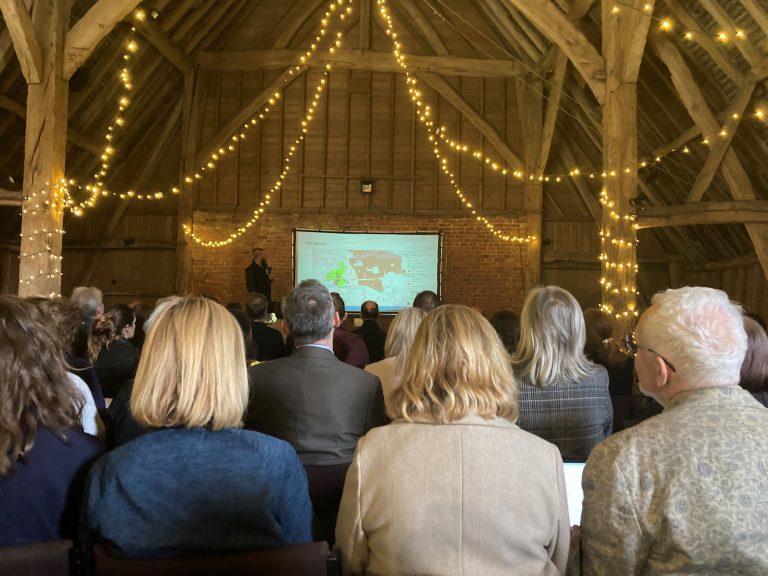 The Making Space for Nature in Kent and Medway launch meeting in Lenham.
